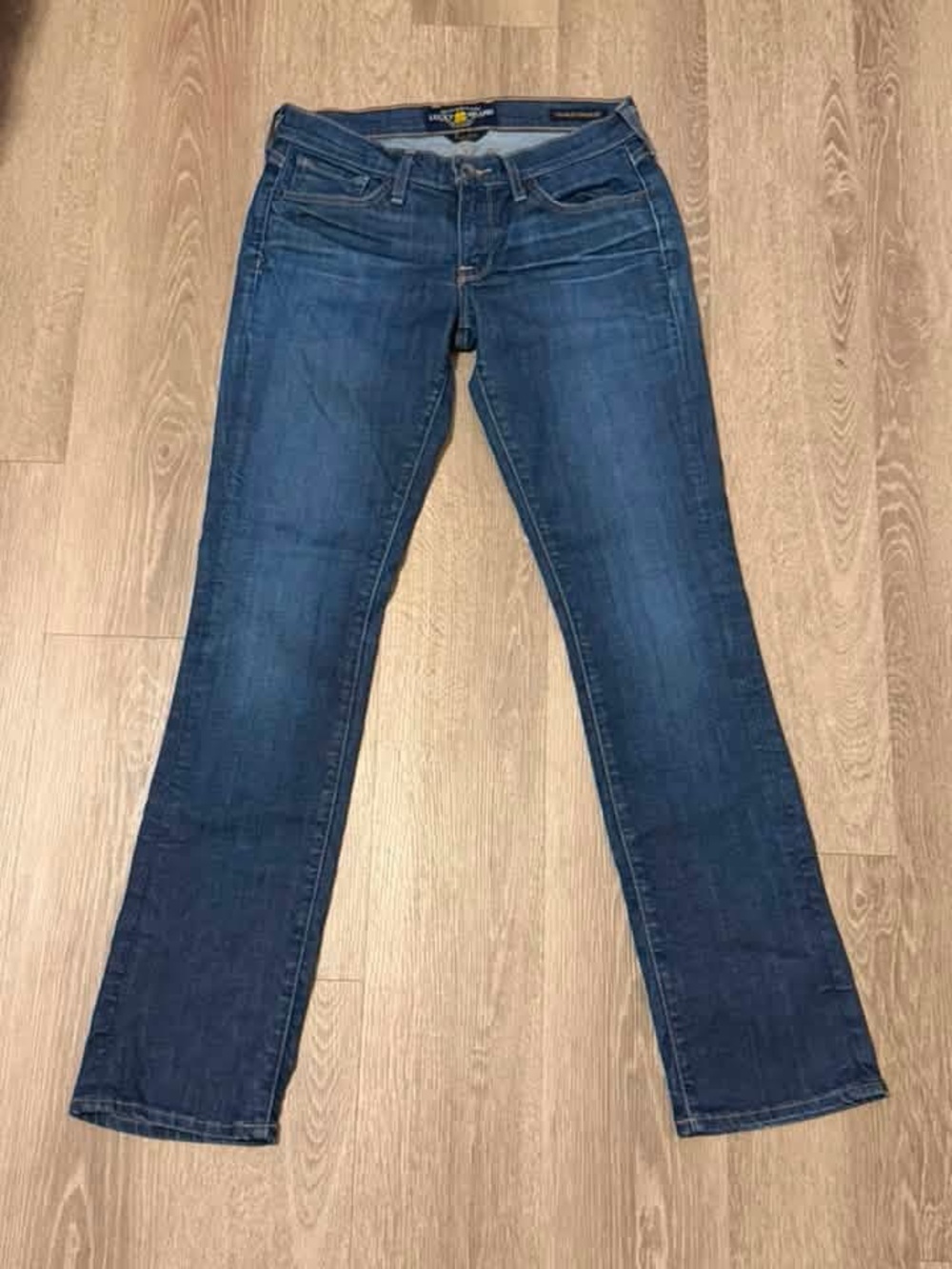 Women’s Lucky Brand Charlie Straight Jeans Size 2/26 Ankle